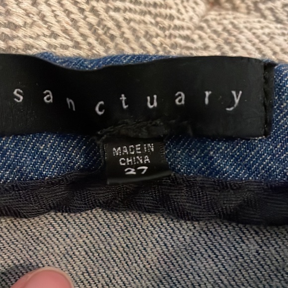 Sanctuary denim skirt size 27 - Picture 3 of 5